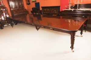 Antique 14ft6& 34 William IV Extending Dining Table C1835 19th C