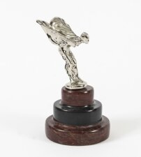 Vintage Rolls Royce Spirit of Ecstasy Car Mascot Sculpture mid 20th Century