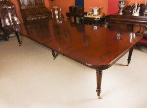 Antique 12ft Imperial Style Extending Dining Table C1810 19th C