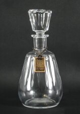 Vintage Thomas Hine Cognac Crystal Decanters by Baccarat Mid 20th C