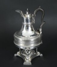 Antique Paul Storr Sterling Silver Coffee Biggin on Stand 1809 19th C