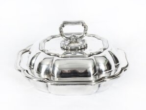 Antique Silver Plated Entree Dish Asprey London C1870 19th Century