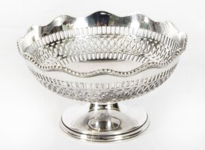 Antique Victorian Silver Plated Bon Bon Dish Elkington & Co C1871 19th Century