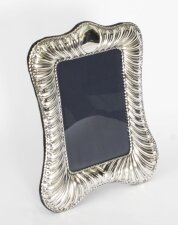 Vintage Sterling Silver Photo Frame Dated 1988 20th C 30x24cm 12x9.5inches