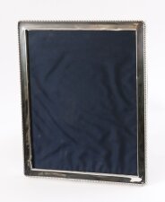 Vintage Large Sterling Silver Photo Frame London 20th C 30 x 24cm