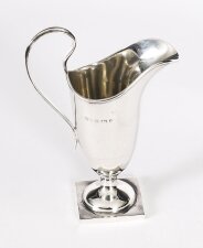Antique George V Silver Cream Jug Robert Pringle & Sons Dated 1919