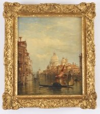 Antique Oil on Canvas Painting of Venice by Alfred Pollentine 19th Century | Ref. no. A4744 | Regent Antiques