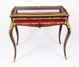 Antique French Ormolu Mounted Bijouterie Display Table 19th Century