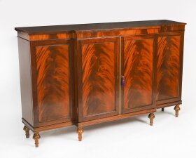Vintage Sideboard Flame Mahogany by William Tillman Late 20th C