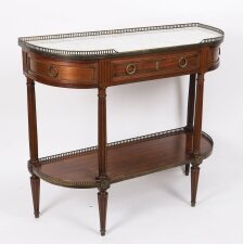 Antique French Directoire Mahogany Console Table C1840 19th Century