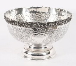 Antique Silver on Copper Wine Cooler by Barker Ellis 20th C