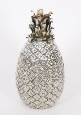 Vintage WMF German Silver Plate Pineapple Ice Bucket Circa 1960