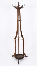 Antique Victorian Oak Hall Umbrella Coat Stand 19th Century Antique Victorian Oak Hall Umbrella Coat Stand 19th Century