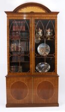 Vintage George III Revival Library Bookcase Restall Brown & Clennell 20th C