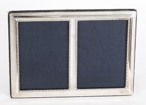 Vintage Sterling Silver Rectangular Portrait Photo Frame by Carrs 20thC 15x21cm Vintage Sterling Silver Rectangular Portrait Photo Frame by Carrs 20thC 15x21cm