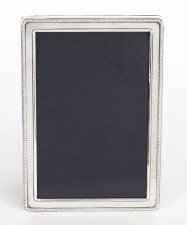 Vintage Sterling Silver Rectangular Portrait Photo Frame by Carrs 20thC 17x12cm Vintage Sterling Silver Rectangular Portrait Photo Frame by Carrs 20thC 17x12cm