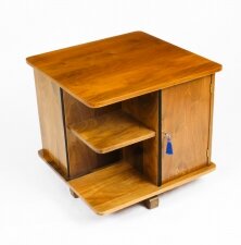 Antique Swedish Art Deco Birch Wood Revolving Bookcase C1920 | Ref. no. L104 | Regent Antiques