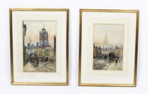 Antique Pair of Water Colours  by Herbert Menzies Marshal Dated 1866 | Ref. no. R0020 | Regent Antiques