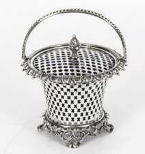 Antique Victorian Silver Plated Bon Bon Dish & Cover C1880 19th Century | Ref. no. X0012 | Regent Antiques
