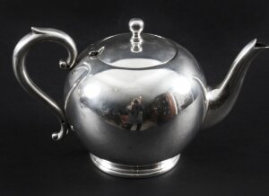 Antique Art Deco Silver Plated Teapot J B Chatterley & Sons Ltd Circa 1930 | Ref. no. X0020 | Regent Antiques