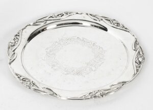 Antique  Silver Plated Salver by William Hutton & Son 19th C | Ref. no. X0036 | Regent Antiques