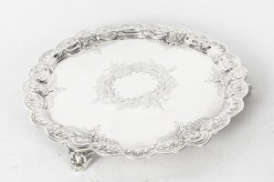 Antique Victorian Silver Plated Salver 19th Century | Ref. no. X0037 | Regent Antiques