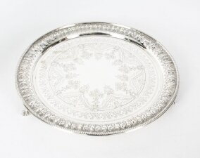 Antique Victorian Oval Silver  by William Briggs 19th Century | Ref. no. X0038 | Regent Antiques