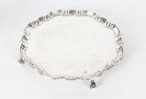 Antique Silver Plated Salver by Maple & Co  19th Century | Ref. no. X0039 | Regent Antiques