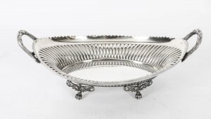 Antique Silver Plated Bread Basket by Walker & Hall 19th Century | Ref. no. X0042 | Regent Antiques