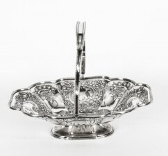 Antique Silver Plated Fruit Basket By William Hutton & Son  C1910 | Ref. no. X0054 | Regent Antiques