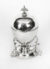 Antique Victorian Silver Plated Egg Boiler Circa 1845 19th C