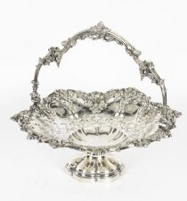 Antique Silver Plated Fruit Basket Wilkinson & Co C1830 19th Century | Ref. no. X0107 | Regent Antiques