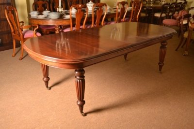 Vintage Victorian Style Solid Mahogany Dining Table Ref No 05268 Vintage Victorian Style Solid Mahogany Dining Table