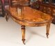 Stunning Bespoke Handmade Burr Walnut Marquetry Dining Table & 10 Chairs | Ref. no. 00059a | Regent Antiques