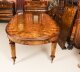 Stunning Bespoke Handmade Burr Walnut Marquetry Dining Table & 10 Chairs | Ref. no. 00059a | Regent Antiques