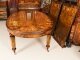 Stunning Bespoke Handmade Burr Walnut Marquetry Dining Table & 10 Chairs | Ref. no. 00059a | Regent Antiques