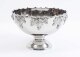 Vintage  Silver Plated Monteith Punch Bowl Champagne Cooler 20th C | Ref. no. 00102 | Regent Antiques