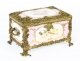 Vintage Large Russian Revival Rose Pink Porcelain Jewellery Casket 20th C | Ref. no. 00209 | Regent Antiques