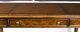 Vintage Gillows Style Burr Walnut Writing Table Desk 20th Century | Ref. no. 00775W | Regent Antiques