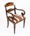 Set 12 Regency Revival Burr Walnut Marquetry Dining Chairs | Ref. no. 00820X | Regent Antiques