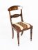 Set 12 Regency Revival Burr Walnut Marquetry Dining Chairs | Ref. no. 00820X | Regent Antiques