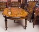 Large Marquetry Dining Table & Chairs Set | Bespoke Burr Walnut 12ft Dining Table | Ref. no. 00917a | Regent Antiques