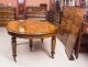 Large Marquetry Dining Table & Chairs Set | Bespoke Burr Walnut 12ft Dining Table | Ref. no. 00917a | Regent Antiques
