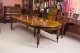 Large Marquetry Dining Table & Chairs Set | Bespoke Burr Walnut 12ft Dining Table | Ref. no. 00917a | Regent Antiques