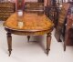 Large Marquetry Dining Table & Chairs Set | Bespoke Burr Walnut 12ft Dining Table | Ref. no. 00917a | Regent Antiques