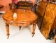 Bespoke Handmade 12ft Burr Walnut Marquetry Dining Table & 12 Chairs | Ref. no. 00917b | Regent Antiques