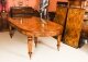 Bespoke Handmade 12ft Burr Walnut Marquetry Dining Table & 12 Chairs | Ref. no. 00917b | Regent Antiques