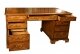 Vintage Victorian Revival Burr Walnut Pedestal Desk 5ftx3ft  20th C | Ref. no. 00949a | Regent Antiques