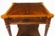 Pair Bespoke Flame Mahogany Side End Occasional Tables with Slides & Drawers | Ref. no. 00951M | Regent Antiques