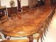 Bespoke Monumental 11metre 35ft walnut marquetry dining conference table | Ref. no. 01033 | Regent Antiques